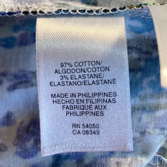 Jones Studio SZ12 Impressionist print dress Parisian Gardencore Italian Coquette - Picture 6 of 7